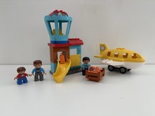LEGO DUPLO Town airport 10871 Used Set Please See Description 28/29 Pieces