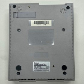 Super Nintendo Entertainment System SNES Video Game Console SNS-001 Gray