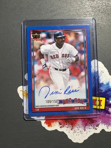 2026 Topps Series 1 Jim Rice Red Foil (RAW)