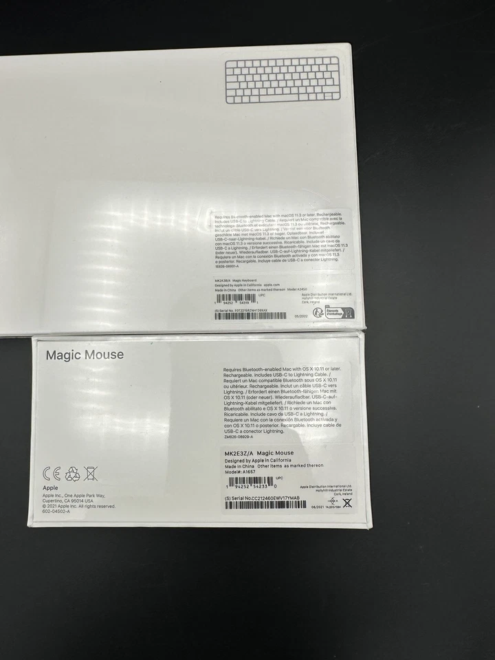 Apple Magic Keyboard A2450 & Magic Mouse 2 A1657 NEW Sealed - Image 3 of 4