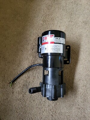 NEW MARCH MFG BC-4K-MD MAGNETIC DRIVE (SEAL-LESS) FAN COOLED PUMP