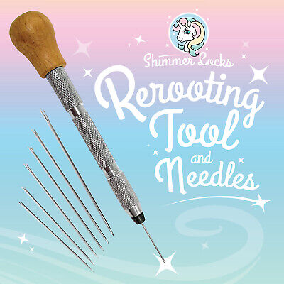 Buy Doll Hair Rerooting Tool Kit W/Needles & Instructions For Rehairing Dolls & MLP