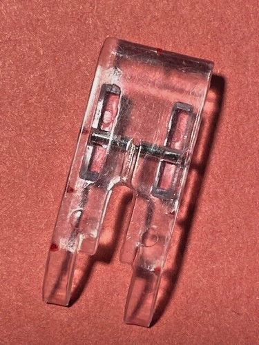 One ¼ Clear Plastic Quilting Foot For Nelco Sewing Machine Fits Many Models - Picture 4 of 6