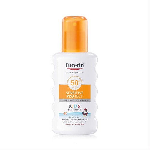 Eucerin Spray Children's Lotion Sensitive Sun Protection SPF 50+ 200ml - Picture 1 of 12