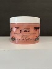 Philosophy Amazing Grace Salt Body Scrub 12 oz. New Sealed