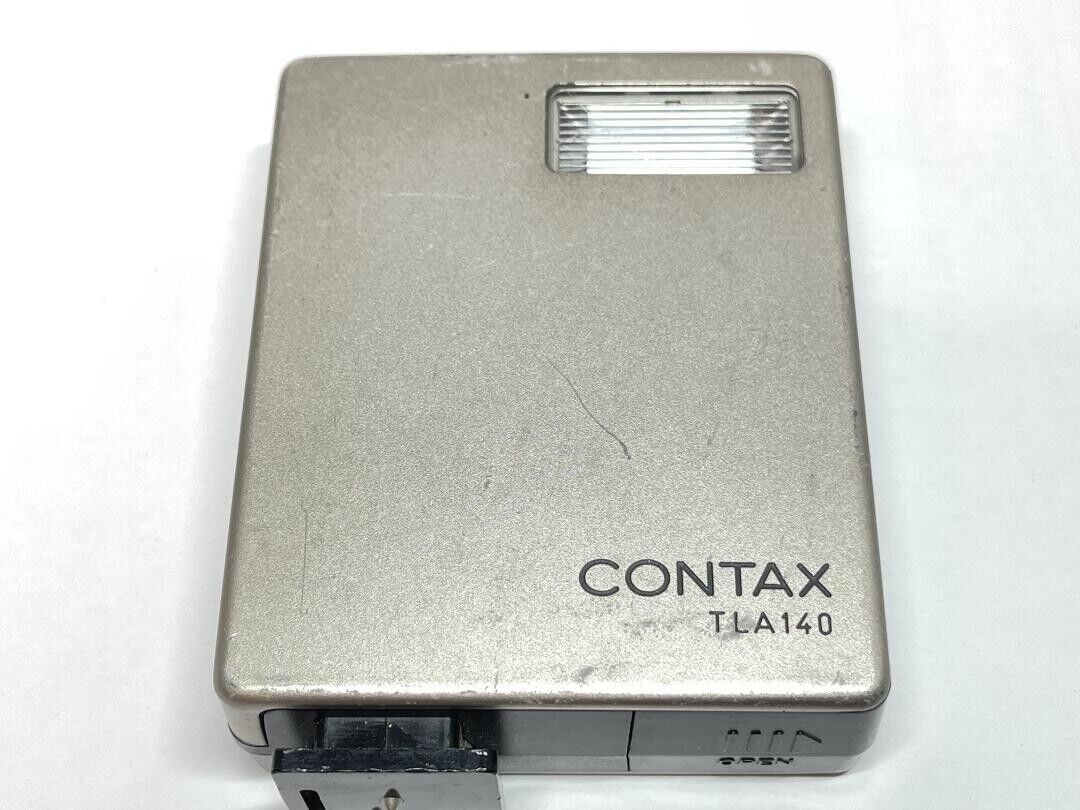 Contax TLA140 Shoe Mount Flash For G1 G2 TLA 140 Used From Contax TLA140 Shoe Mount Flash For G1 G2 TLA 140 Used From