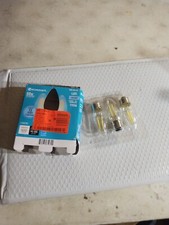 Ecosmart LED Vintage Edison Light Bulb Blunt Tip 60W Equivalent 3 Pack