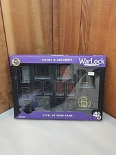 WarLock 4D Dungeon Tiles Doors  Archways D D Terrain WizKids NEW and SEALED 