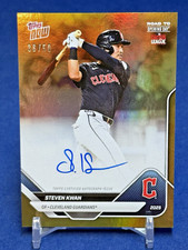 2025 Topps Now STEVEN KWAN Road to Opening Day On-Card Auto GOLD #36/50