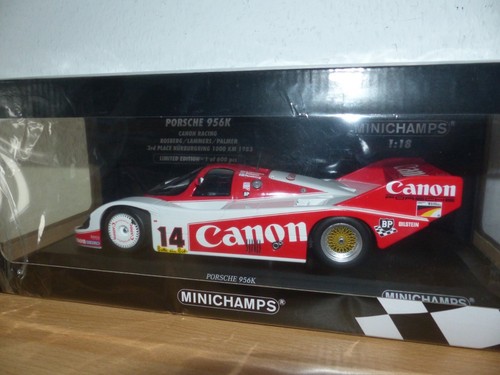 MINICHAMPS 155836614 1:18 Porsche 956K Rosberg/Lammers Nürburgring 1983 #NEU# - 第 1/1 張圖片