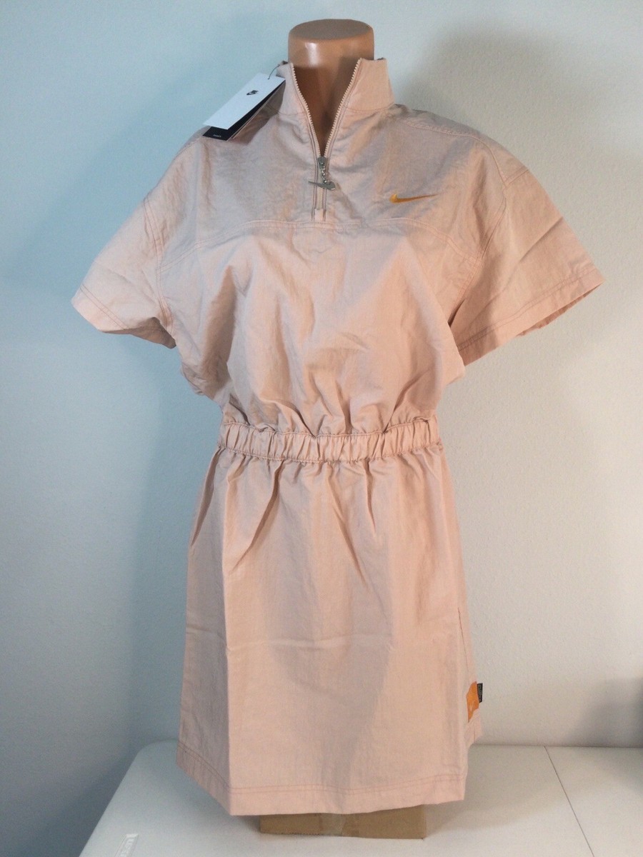 beige nike dress Beige Nike Woven Cami Dress