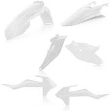 ACERBIS PLASTIC KIT WHITE KTM 85 SX 17/14 85 SX 19/16 2018-2023 2686010002
