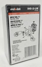 Red Dot IH5-2-LM Outlet Box 3/4" Five Hole Silver Weatherproof Box