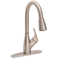Waterfront Single Handle Faucet with Pull Down