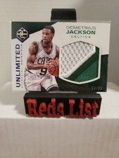 2016-17 Limited Unlimited Potential Patch #38 Demetrius Jackson 16/49 Celtics
