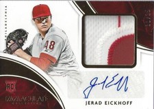 2016 Immaculate Collection Immaculate Jumbo Jerad Eickhoff Auto Jersey /25