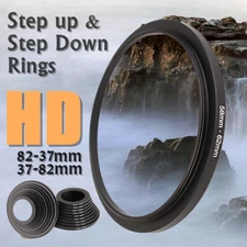 18Pcs Aluminum Alloy Step Up & Step Down Camera Rings Lens Adapter Filter Set