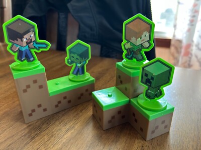 Decopac Cake Topper 28831 MINECRAFT MOBS BEWARE! 6 Piece Set 