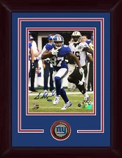 Sterling Shepard signed 8x10 photo framed Giants coin Rookie auto Steiner COA