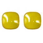 Baja Designs® S1 Rock Guards Covers Pair Amber Yellow 2.1-inch for S1 LED Lights