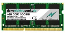 4 GB di memoria RAM adatta per HP-Compaq Pavilion dv6-2153el (DDR3-10600)