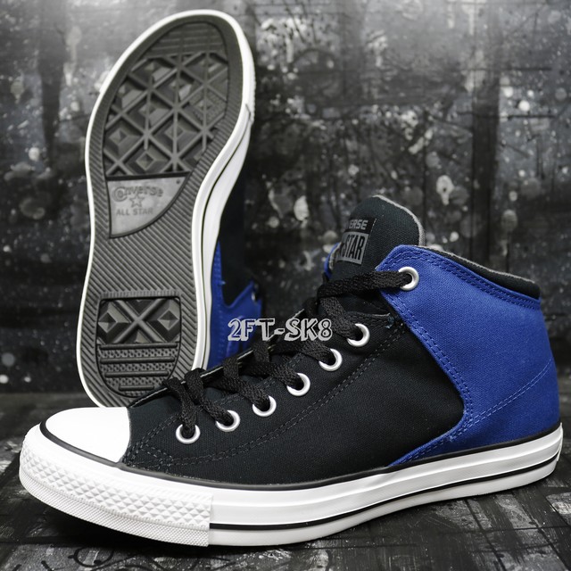 converse ctas high street hi black