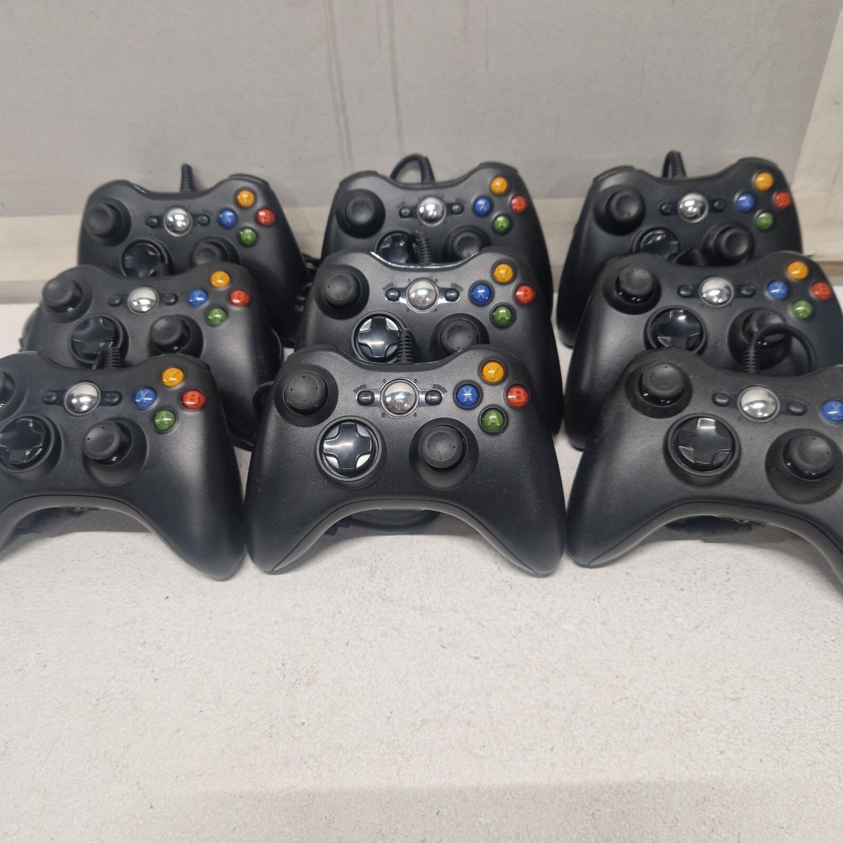 Bundle Of Unofficial Xbox 360 X360 FAULTY Wired Controllers Pad