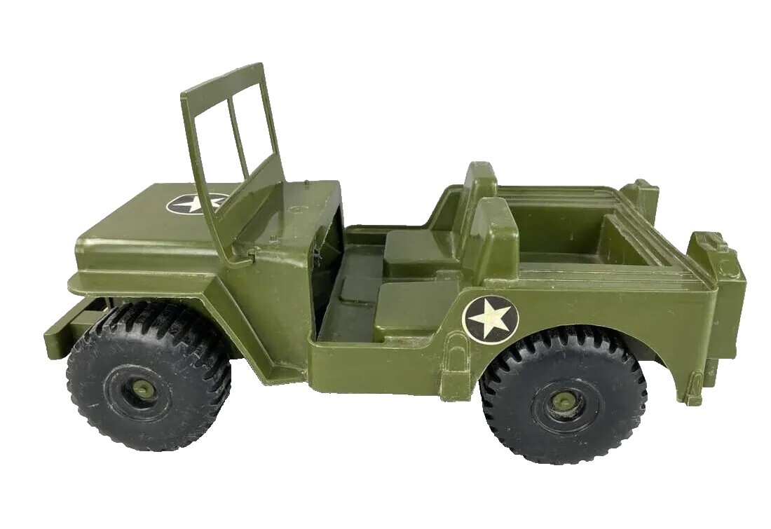 アメリカンプラスチックトイ GiJOE等用ジープ ビンテージ(1) アメリカンプラスチックトイ GiJOE等用ジープ ビンテージ(1)