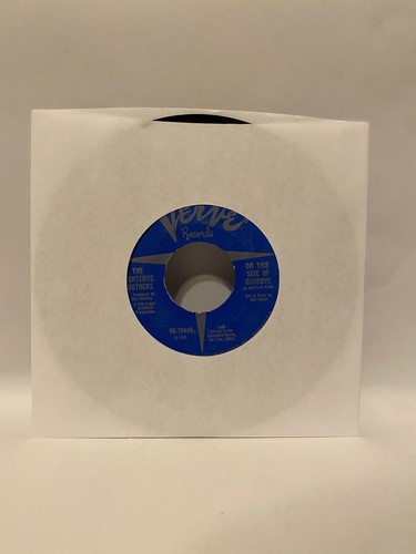 Righteous Brothers: On This Side Of Goodbye /A Man Without Dream 7" 45 Verve NM+ - Picture 6 of 6