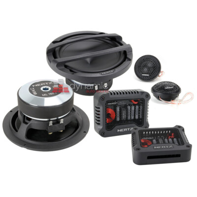 Hertz MLK 165.3 Legend Mille 6-1/2'' 2-Way Car Audio Component Speaker System NEW