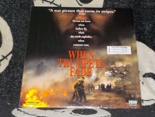 When Trumpets Fade Laserdisc LD Open Shrink HBO Ron Eldard Free Ship 50