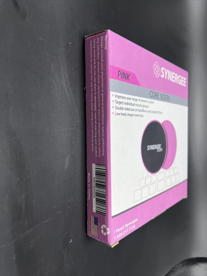 Synergee | Deslizadores de núcleo rosa | Doble cara - Suelos de madera dura y alfombrados Foto 4 de 4