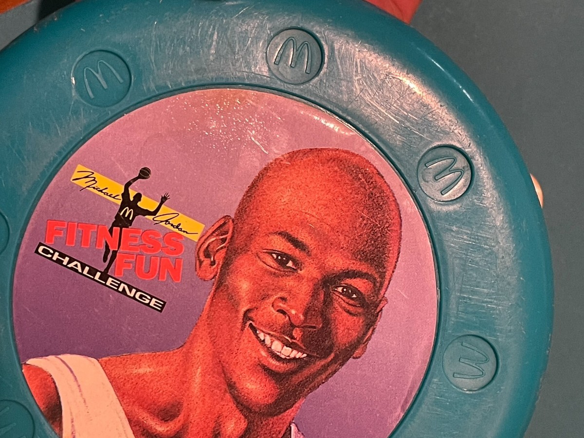 Michael Jordan Fitness Fun 1991 1992 McDonald's Happy Meal Toys | eBay
