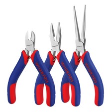 Workpro Mini Pliers Set 3-piece Small Pliers Tool Kit Includes 4 Diagonal Plier