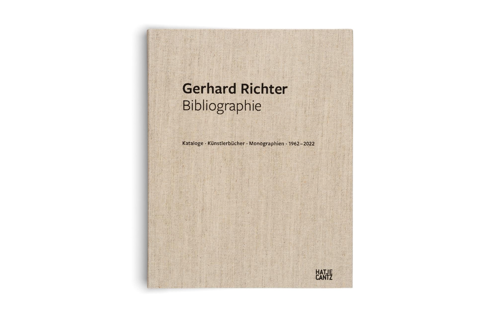 Thumbnail - Gerhard Richter. Bibliographie Heinrich Miess