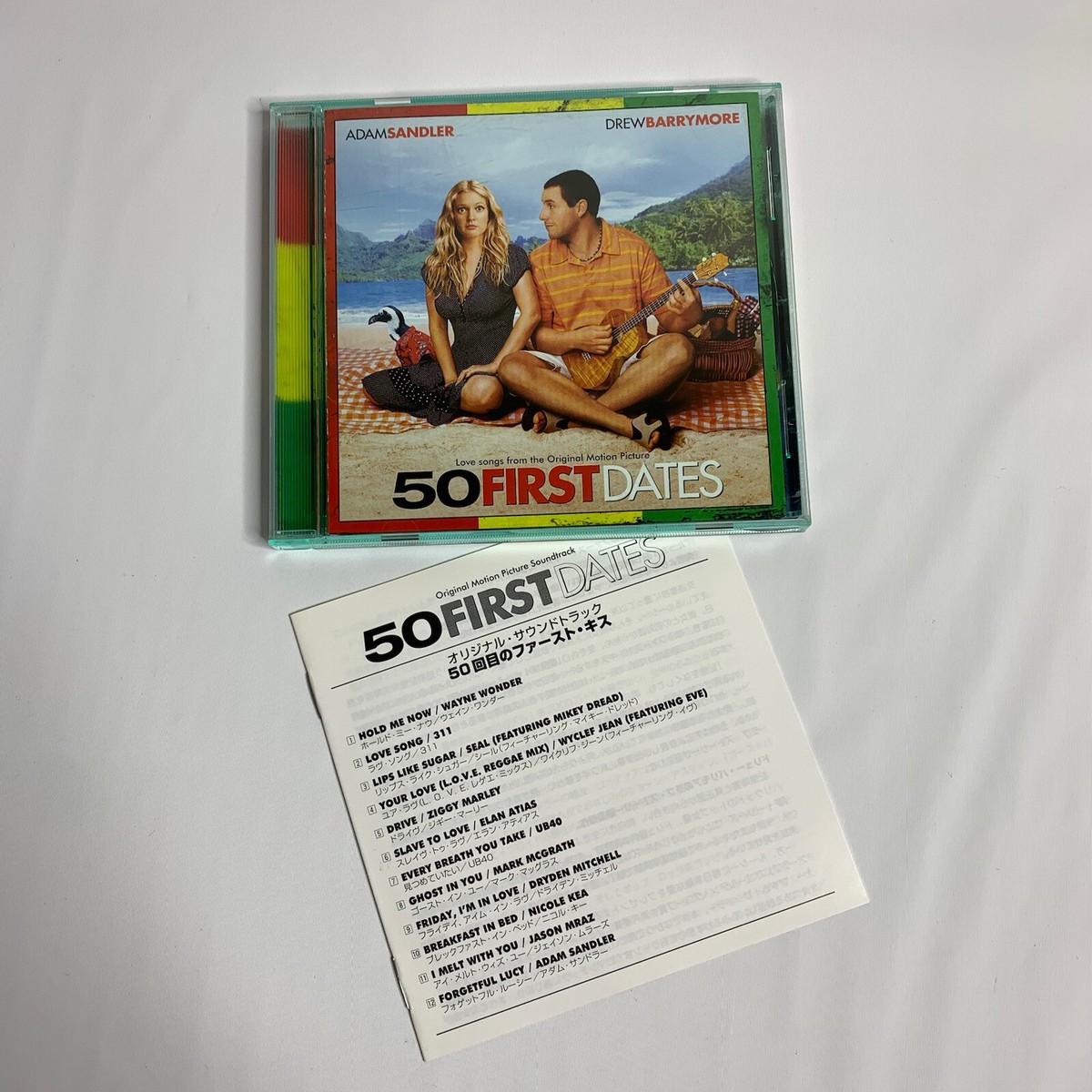 ミュージック ftDVD 50 First Dates CD Soundtrack Wyclef Ziggy Marley Adam