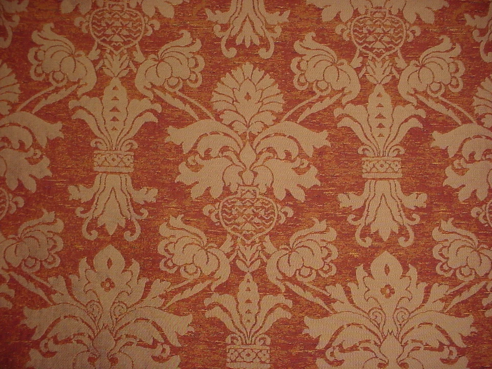 3Y Kravet Couture 19864 Scarlattti Amber French Floral Damask Upholstery Fabric - Image 3 of 4