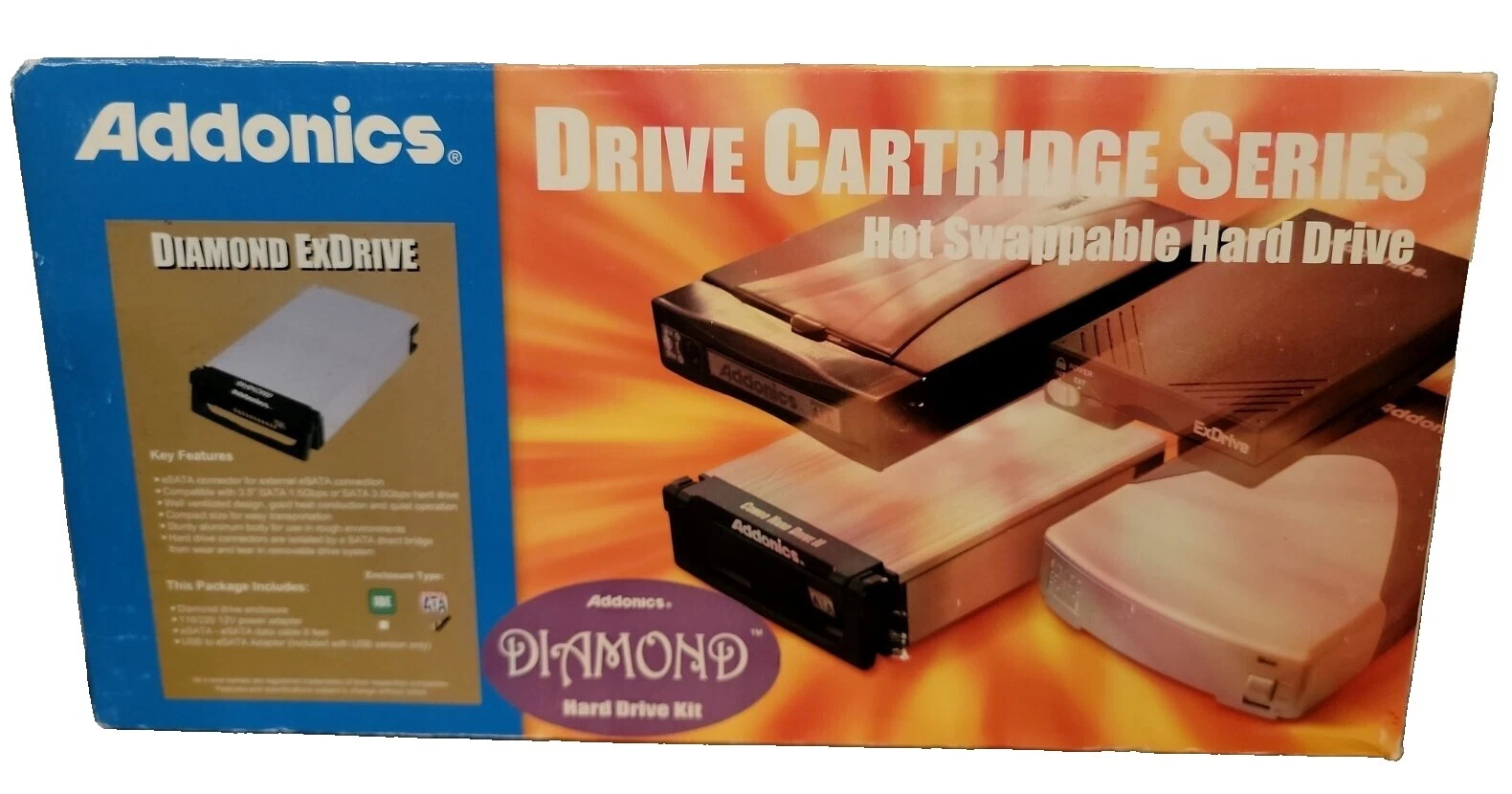 Interfaz USB 3.0 gabinetes de unidades de computadora Addonics y Muelles