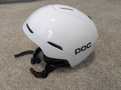 POC Obex MIPS Ski Snowboard Helmet White M/L 55-58cm Adult Excellent