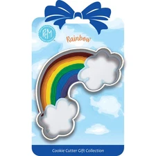 R&M International Rainbow Cookie Cutter, 4.75 Inch