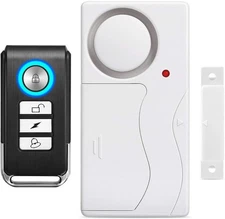 WSDCAM Door Alarm Wireless Anti-Theft Security Alarm for Door Window w/ Remote
