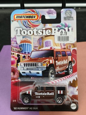 Matchbox 2024 Candy Series 02 Hummer H2 SUV TootsieRoll 3/6 1:64 Diecast Car