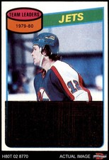 1980 Topps #227 Morris Lukowich Jets Leaders Jets-Hockey 8 - NM/MT