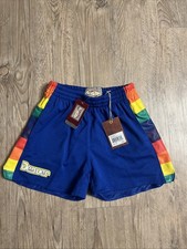 NWT Mitchell Ness Denver Nuggets NBA Jump Shot Shorts Size XS