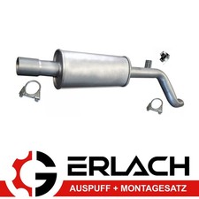 Mittelschalldämpfer für Renault Clio III 2.0 16V Auspuff 9908