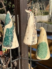 Keramik Ohrenkriecherhaus Hut Gartenkeramik Gartenstele Keramikskulptur
