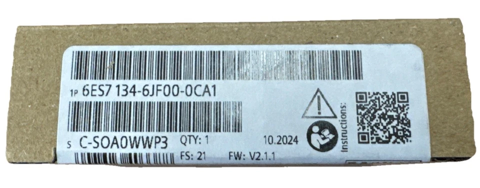 1St. Versiegelt und NeuwertigSiemens 6ES7 134-6JF00-0CA1 - Bild 2 von 2