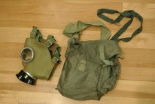 MC-1 Gasmaske  Schutzmaske Armee Umhängetasche Gasmaskentasche Ostblock Gr.2