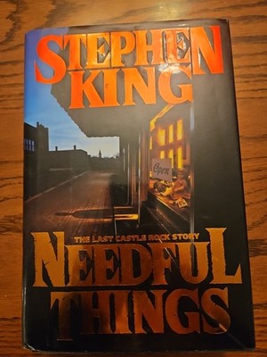 Needful Things by Stephen King 1st Edition/1st Printing 1991 Viking