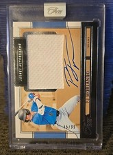 2025 Panini Three and Two PJ Morlando AUTO JERSEY 45/99 ON CARD AUTO